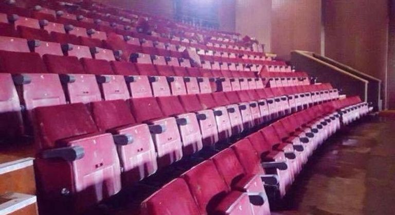 مسرح الرشيد بعد ترميمه وإعادة افتتاحه