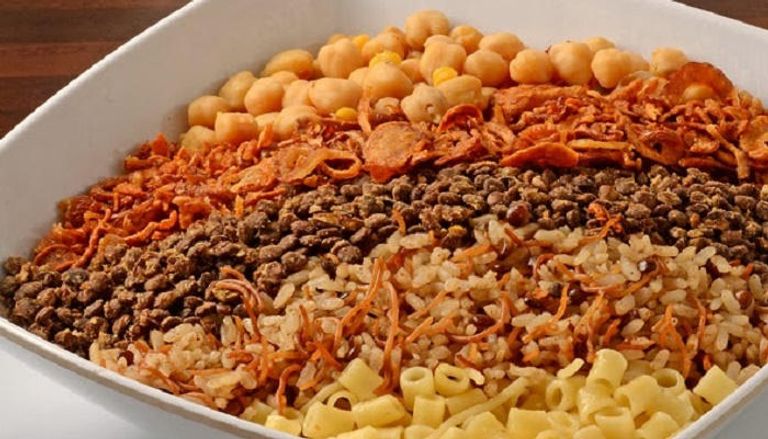 الكشري المصري من الوجبات الدسمة واللذيذة