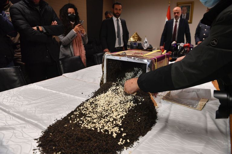 وزير الداخلية خلال إعلان إحباط العملية