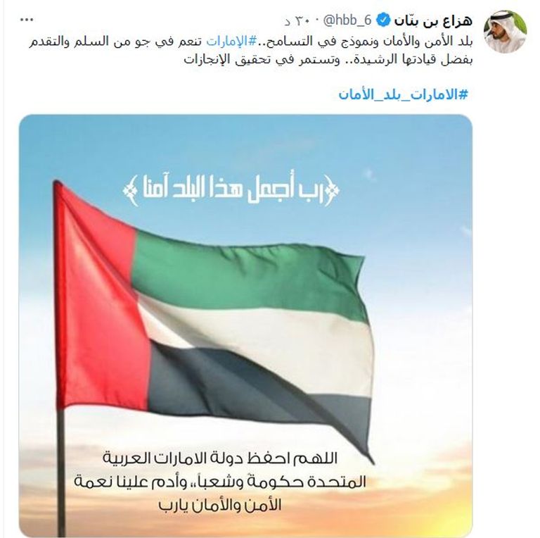 علم دولة الإمارات