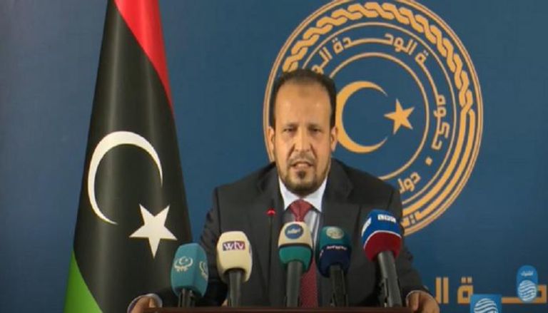 وزير الصحة الليبية علي الزناتي 