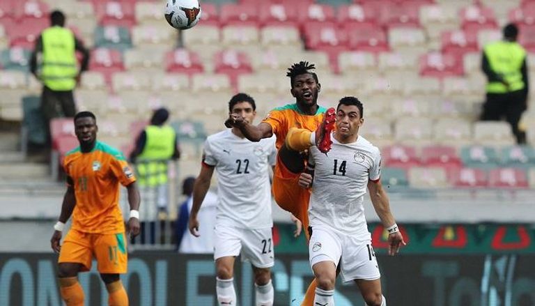 مباراة ومصر وكوت ديفوار في كأس أمم أفريقيا