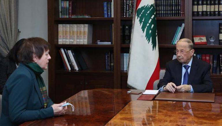 ميشيل عون ويوانا فرونيسكا (الرئاسة اللبنانية)