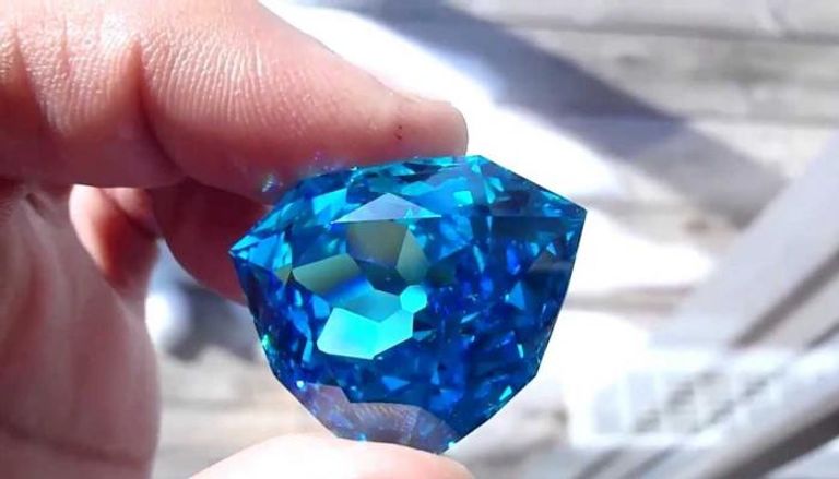 الماس الأزرق يعتبر من بين الأندر في العالم - أرشيفية