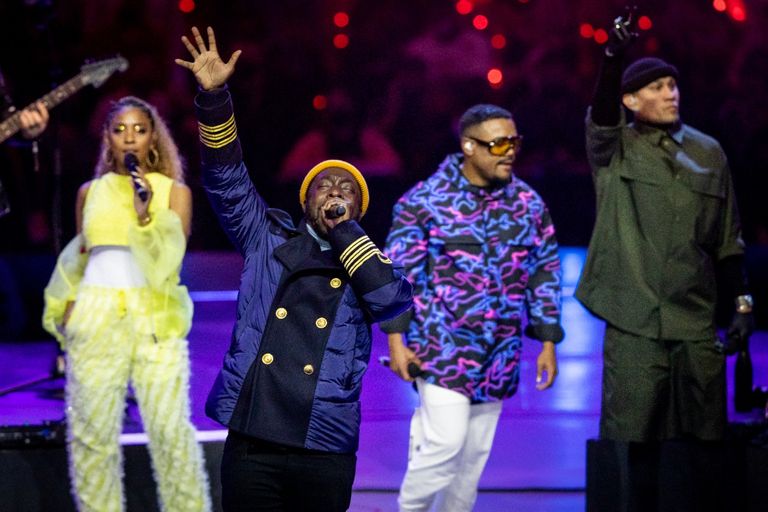 حفل "بلاك آيد بيز" في إكسبو 2020 دبي