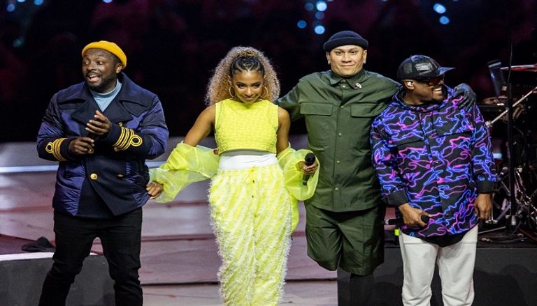 حفل "بلاك آيد بيز" في إكسبو 2020 دبي