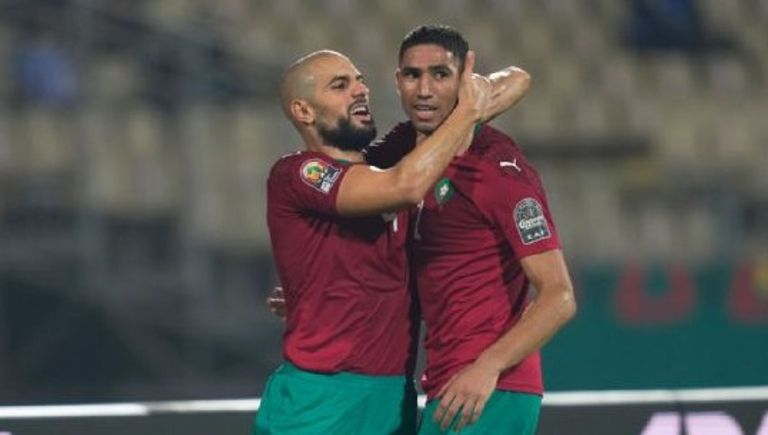 حكيمي في كأس أمم أفريقيا