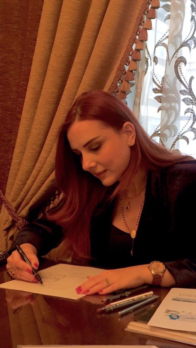 مصممة المجوهرات اللبنانية لمى داعوق