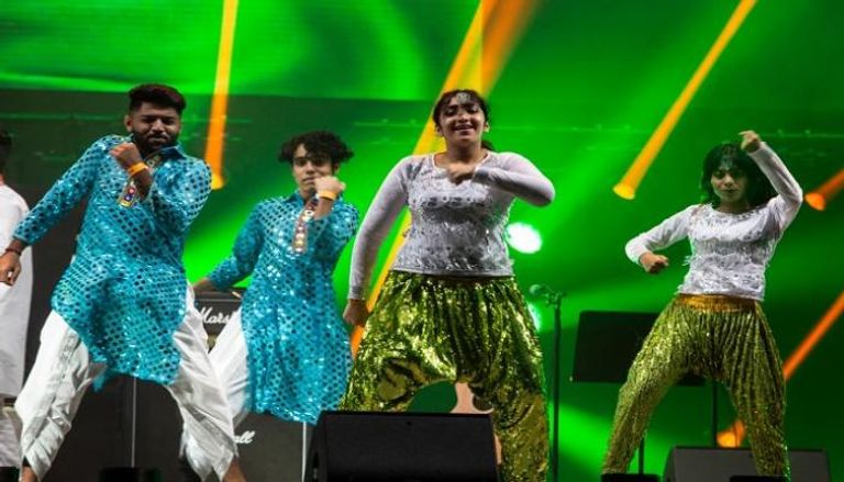 حفل شويتا سوبرام وفرقة مونستر روك في إكسبو 2020 دبي