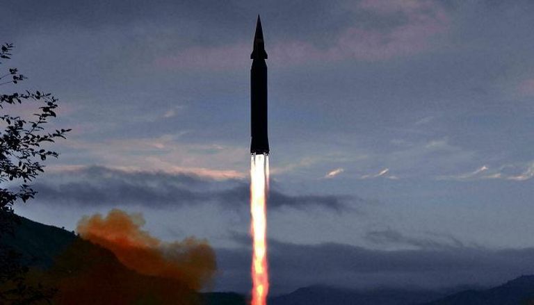 إحدى التجارب الصاروخية لكوريا الشمالية