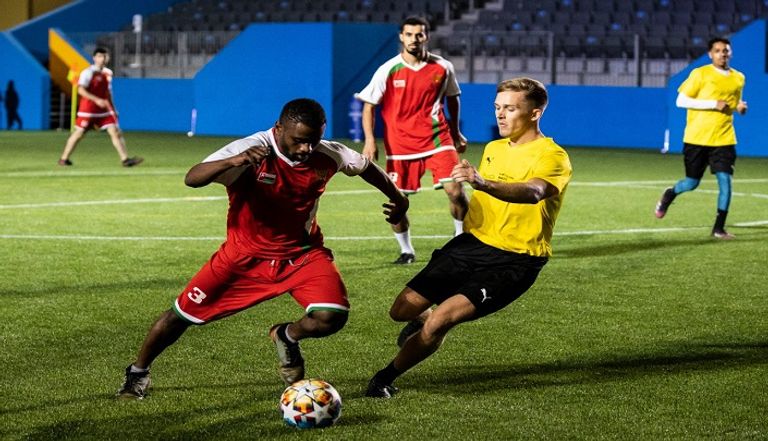 جانب من فعاليات أسبوع الصحة واللياقة في إكسبو دبي