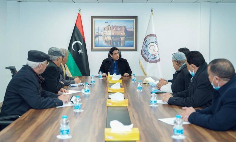 رئيس المجلس الرئاسي الليببي محمد المنفي