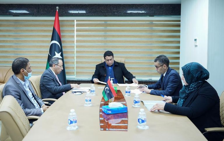 رئيس المجلس الرئاسي الليببي محمد المنفي