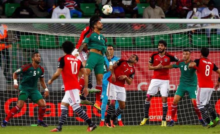 المغرب ضد مصر مواجهة سابقة بين المغرب ومصر