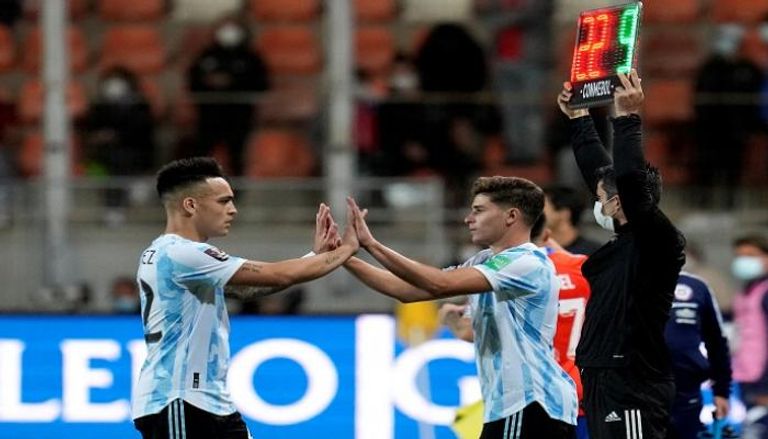 مباراة الأرجنتين ضد تشيلي