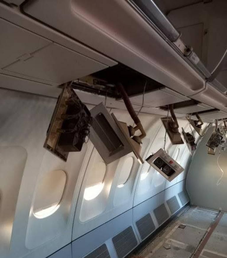 إصابة طائرة ركاب في مطار بغداد