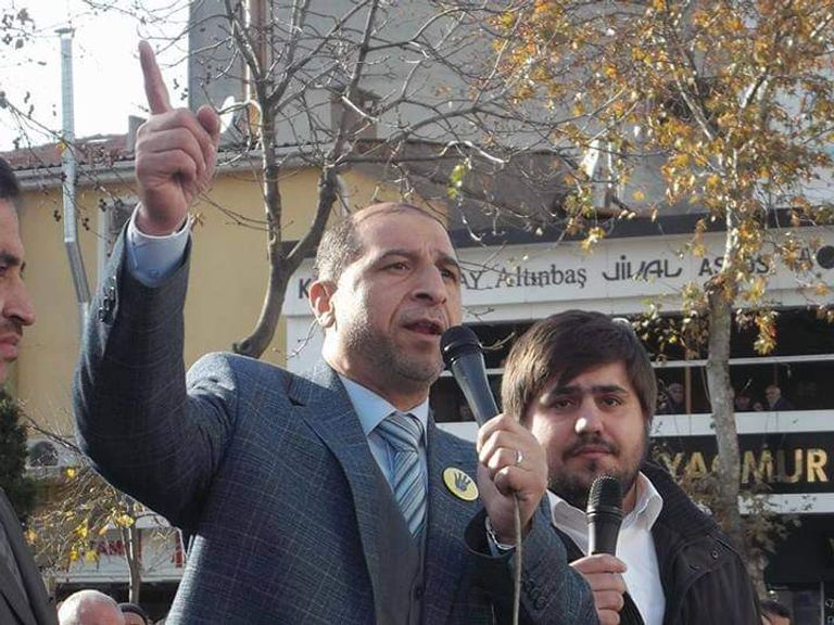 عادل راشد الفائز برئاسة ما يسمى بالجالية المصرية بتركيا عناصر إخوانية خلال الانتخابات الوهمية