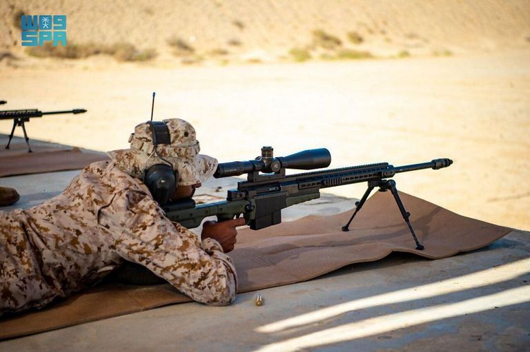 جانب من التمرين البحري