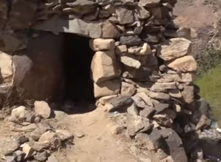 أحد خنادق الحوثي في مأرب