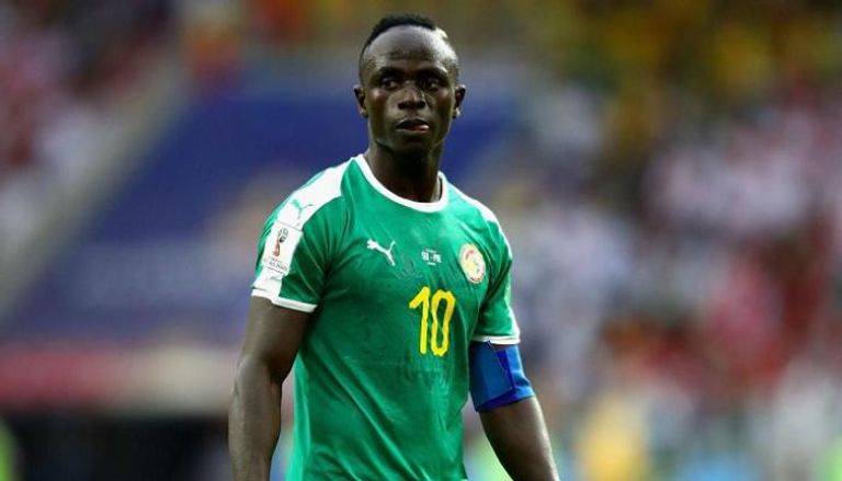 ساديو ماني قائد منتخب السنغال في كأس أمم أفريقيا