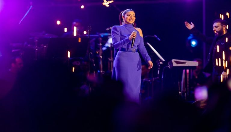 بلقيس على منصة اليوبيل في إكسبو 2020 دبي
