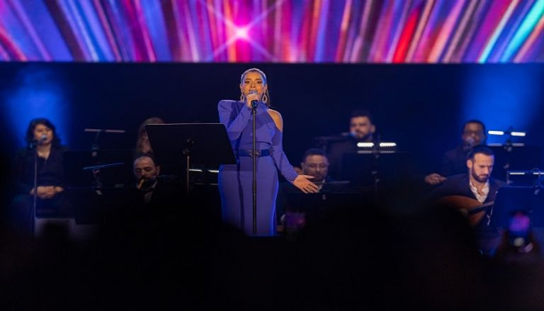 بلقيس على منصة اليوبيل في إكسبو 2020 دبي