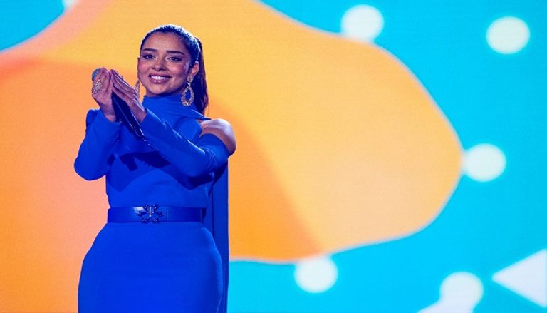 بلقيس على منصة اليوبيل في إكسبو 2020 دبي