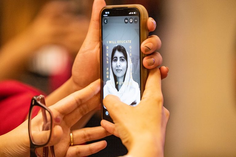 ملالا يوسف في ضيافة إكسبو 2020 دبي