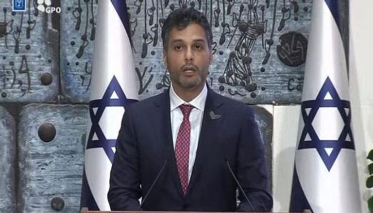  السفير الإماراتي في تل أبيب، محمد آل خاجة 
