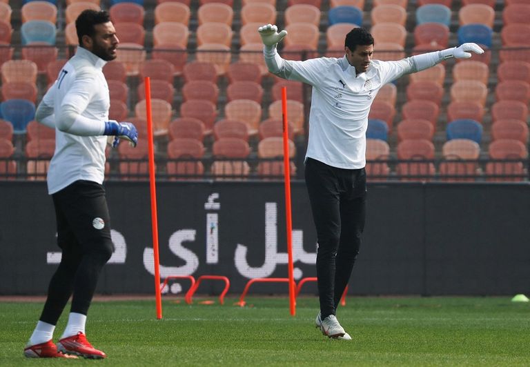 محمد أبو جبل "جاباسكي" حارس منتخب مصر