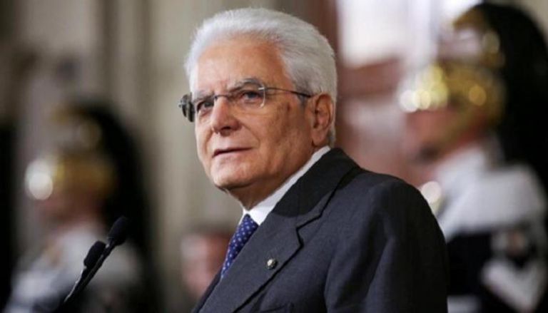 الرئيس الإيطالي سيرجيو ماتاريلا - أرشيفية