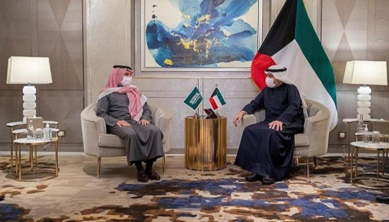 وزيرا خارجية السعودية والكويت
