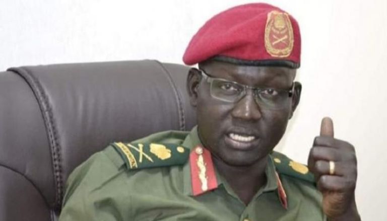 الجنرال لول رواي كوانغ  المتحدث الرسمي باسم جيش دولة جنوب السودان