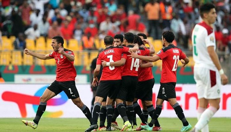 منتخب مصر ضد المغرب