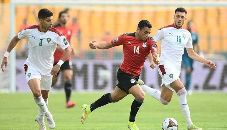 مباراة مصر والمغرب في كأس أمم أفريقيا 2021