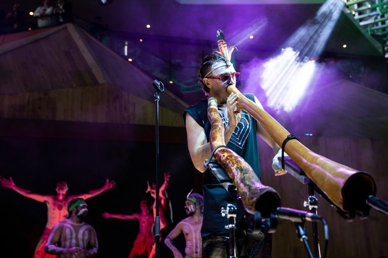 إكسبو 2020 دبي.. أستراليا تحتفل بيومها الوطني بأصوات السكان الأصليين