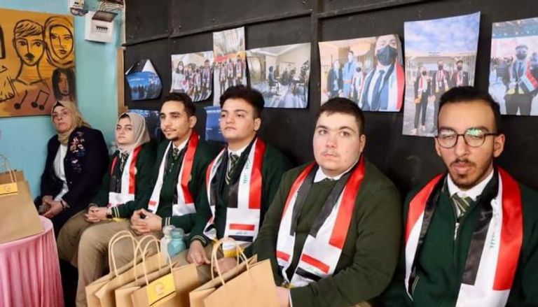 فريق طلبة ثانوية الموهوبين في محافظة نينوى