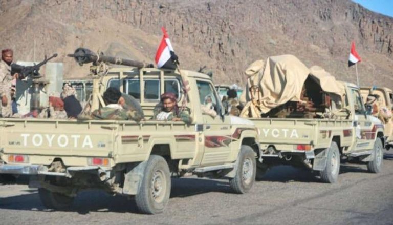 رتل من الجيش اليمني 