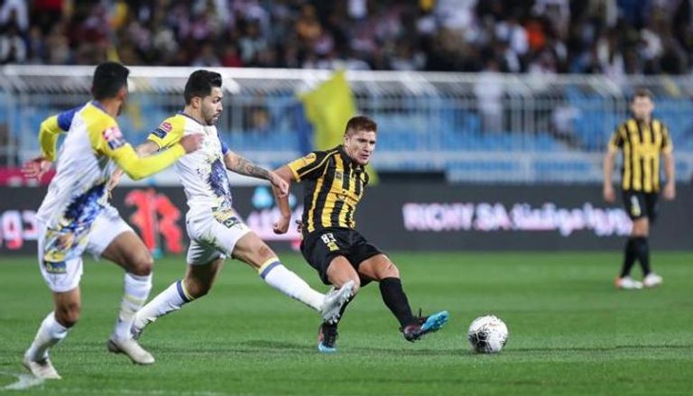 مباراة النصر والاتحاد - صورة أرشيفية مباراة النصر والاتحاد - صورة أرشيفية