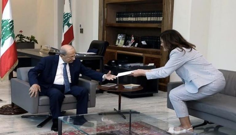 عون يتلقى عرضا خطيا من الوسيط الأمريكي (الرئاسة اللبنانية)