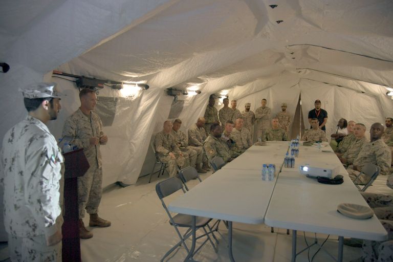 جانب من التمرين المشترك