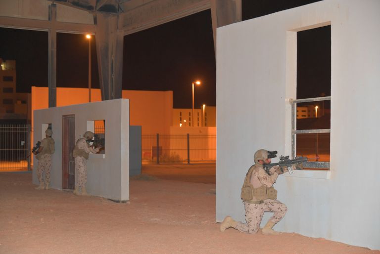 جانب من التمرين المشترك