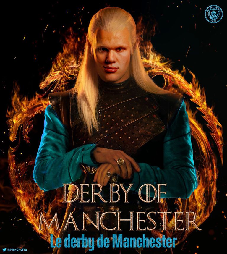 إيرلينج هالاند نجم مانشستر سيتي