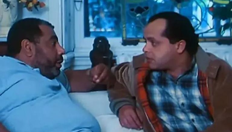 محمد هنيدي وأسامة أبو الخير من فيلم