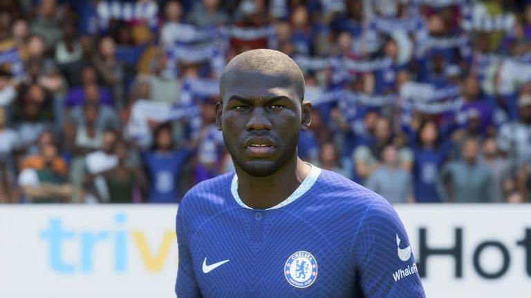 كاليدو كوليبالي مدافع تشيلسي في لعبة فيفا 2023 FIFA 23 تثير الجدل بين الجماهير