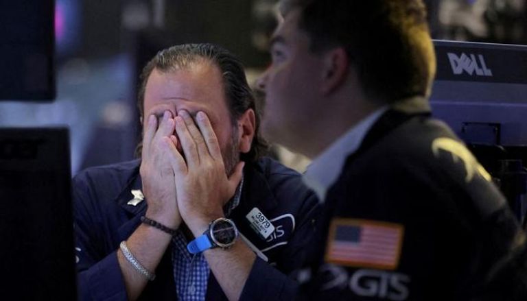 خسائر الأسهم الأمريكية