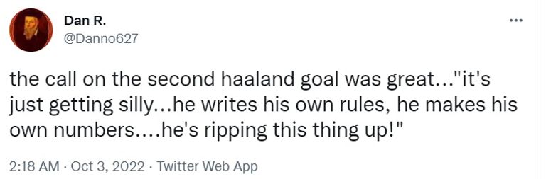 إيرلينج هالاند نجم مانشستر سيتي ضد مانشستر يونايتد