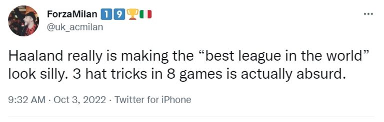 إيرلينج هالاند نجم مانشستر سيتي ضد مانشستر يونايتد