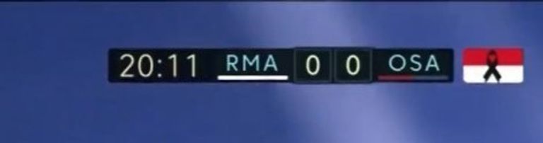 دقيقة حداد في مباراة ريال مدريد وأوساسونا