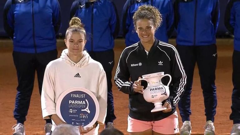 ميار شريف بطلة بارما ميار شريف